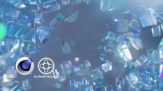 xparticles glass crack