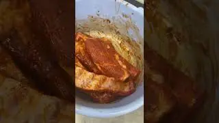 Свиные ребрышки Н/К в маринаде мед-барбекю