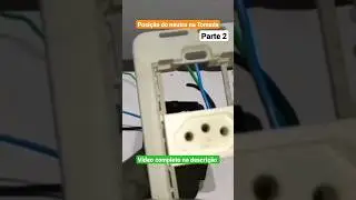 Posição do neutro na tomada #eletricaresidencial #eletricistas #eletricapredial