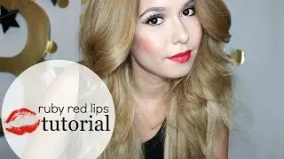 Ruby Red Lips