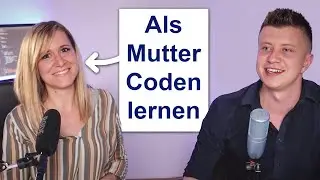 Mutter mit 2 Kindern lernt Programmieren