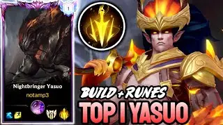 WILD RIFT YASUO - TOP 1 YASUO GAMEPLAY - EX SOVEREIGN RANKED