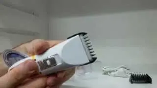 машинка для стрижки волос Centek CT-2116 и как надеть насадку на машинку для стрижки