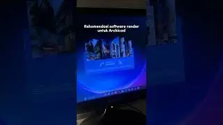 Rekomendasi software render untuk Archicad 