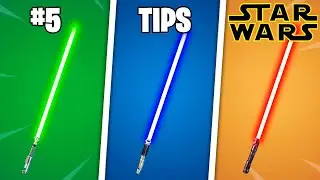 🌟5 COSAS que NO SABIAS de FORTNITE STAR WARS + TIPS Como Usar una ESPADA de STAR WARS Fortnite