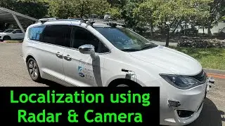 Radar- and camera-based localization