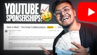 How To Get YouTube Sponsorship (Easy Method) | YouTube Sponsorship Kaise Le 🔥