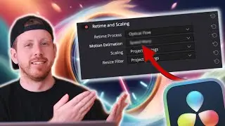 The PROPER SETTINGS for SLOW MOTION in DaVinci Resolve