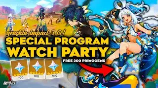 Genshin Impact Version 5.0 Livestream Watch Party | Natlan Update | 300 Primogems | Kinich Mualani