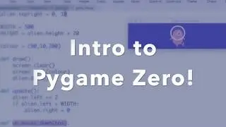 Made a Code Monday: Intro to Pygame Zero