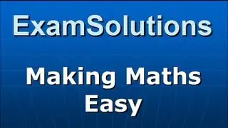 Parabola : Directrix, Focus, locus and equation : ExamSolutions