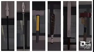 All Melees in Roblox Decaying Winter (Last Strandeds) [READ DESCRIPTION FIRST]