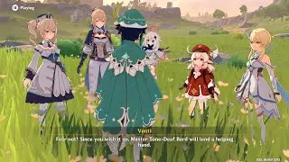 Klee calls venti tone deaf bard l Genshin Impact