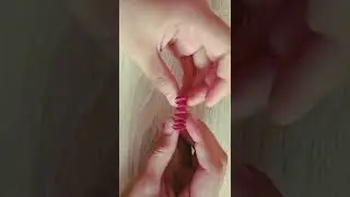 Простой антистресс из буквы М