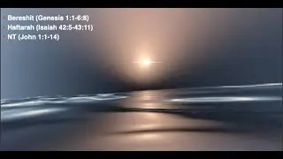 Torah Study -  Bereshit / בְּרֵאשִׁית /  