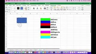 Use Visual Basic To Highlight Cells - Highlight A Range and The Active Cell With Shape Buttons