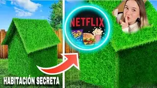 Construí un Cine En el Patio que NUNCA encontraran