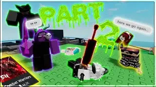SHATTERING some TOXIC TEAMERS again in Combat Warriors | Roblox Part 2