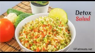 Easy Chopped Detox Salad Recipe / Healthy Salad to Lose Weight / Acekool Hand Blender