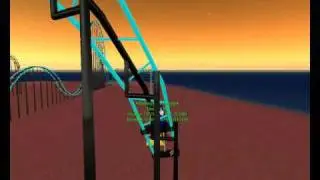 Second Life Roller Coaster - Episode 3