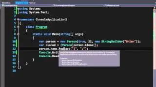 C# - Memberwise cloning with ICloneable