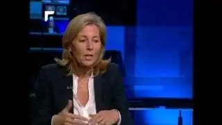 EXCLUSIF: Claire Chazal sur le plateau de Future TV - 4 mars 2015