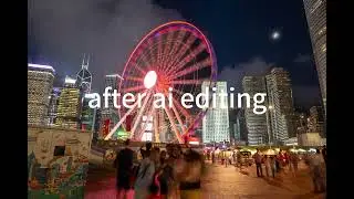 ai editing for timelapse