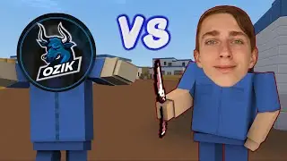 ДУЭЛЬ ЮТУБЕРОВ НА НОЖ В Блок Страйк | Block Strike
