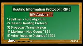 RIP Version 1 / RIP Version 2 ( Routing Information Protocol )