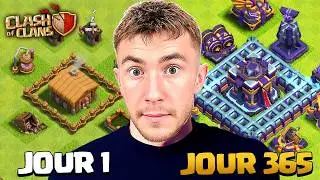 Le Résultat de 365 JOURS SANS Dépenser D'ARGENT sur Clash of Clans !