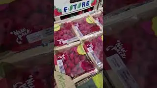 ciekawe czy malina  "dotknie"  100 zł  za kg?