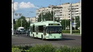Троллейбус Минска БКМ-321, борт.№ 3059, марш.46 (18.03.2019)