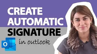 Automatically create signature for Outlook