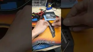 POV: Setting Up a GUITAR as a PRO Guitar Tech
