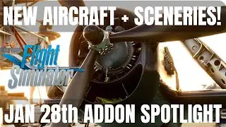 AEROSOFT TWIN OTTER FIXED?! + MORE AIRCRAFT NEWS - MICROSOFT FLIGHT SIMULATOR ADDON SPOTLIGHT JAN 28