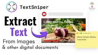 How to Extract TEXT From IMAGE/Digital Doc | Extract Text from Image | Text Sniper Lifetime Deal