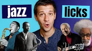 10 Licks Pro Jazz Musicians Play