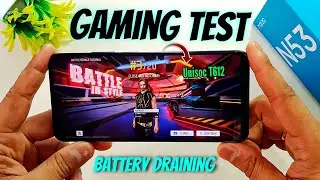 Narzo N53 FreeFire Gaming Test | Narzo N53 Battery Draining Test |  Atul Tech Bazaar