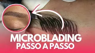MICROPIGMENTAÇÃO FIO A FIO - PASSO A PASSO