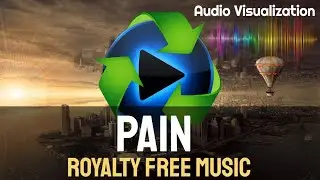 Pain -Max Brhon | Copyright Free Music | Audio Spectrum Visualization