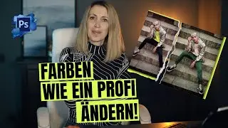 FARBEN wie ein PROFI ändern in Photoshop! Schau, wie einfach es wirklich ist!