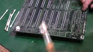 Opus PC-V Motherboard repair attempt Pt1