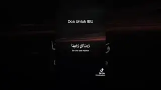 Doa untuk Ibu mu