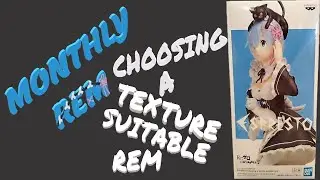 Monthly Rem - Re:Zero Figure - Choosing A Texture Suitable Rem
