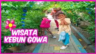Rekreasi ke Wisata Kebun Gowa sambil naik odong-odong