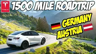 Autobahn to the Alps: Our Ultimate 1500 Mile Tesla Road Trip!