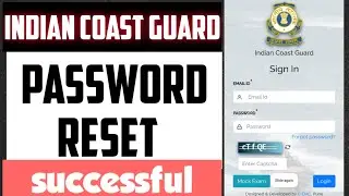 INDIAN COAST GUARD PASSWORD CHANGE // forgot password // Manipuri //MATUM TECHN
