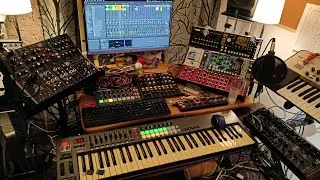 Loomeer - Jam #5 Dark Hard Synthwave (cre8audio, korg, behringer, arturia, ableton)