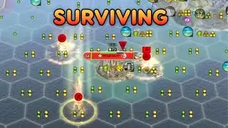 I survived 130 turns on a 1 tile Island in Civ 5