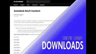 Revit 2025 Content Library Download